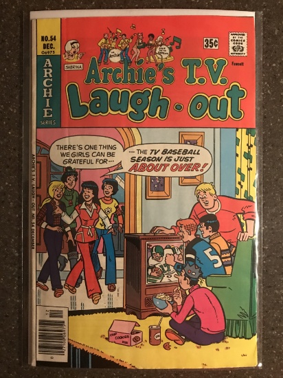 Archies TV Laugh Out Comic $54 Archie Series Bronze Age 35cent Comic