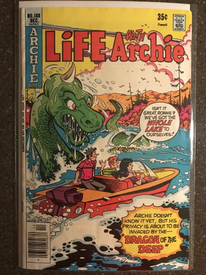 Life With Archie Comic #188 Archie Series Bronze Age 35cent Comic 1977