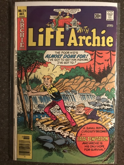 Life With Archie Comic #174 Archie Series Bronze Age 30cent Comic 1976