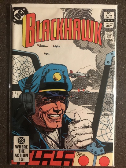 Blackhawk Comic #260 DC Comics Howard Chaykin 1983 Bronze Age War Comic