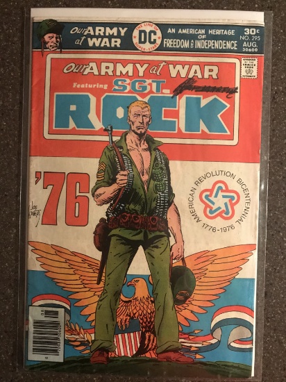 Our Army at War Comic #295 Sgt Rock DC Comics Bronze Age War Comic Joe Kubert