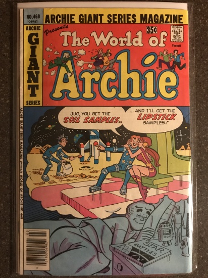 Archie Giant Series Comic #468 Bronze Age Comic 1978 35cent Comic Star Wars Cover