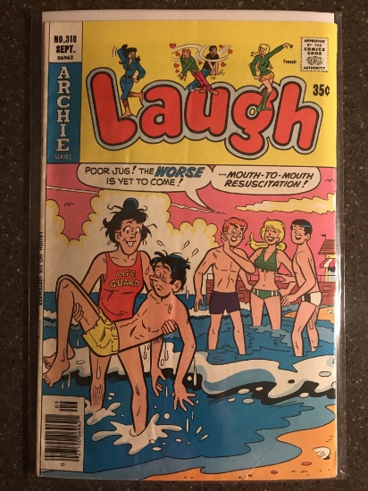 Laugh Comic #318 Archie Series Bronze Age 1977 35cent Comic