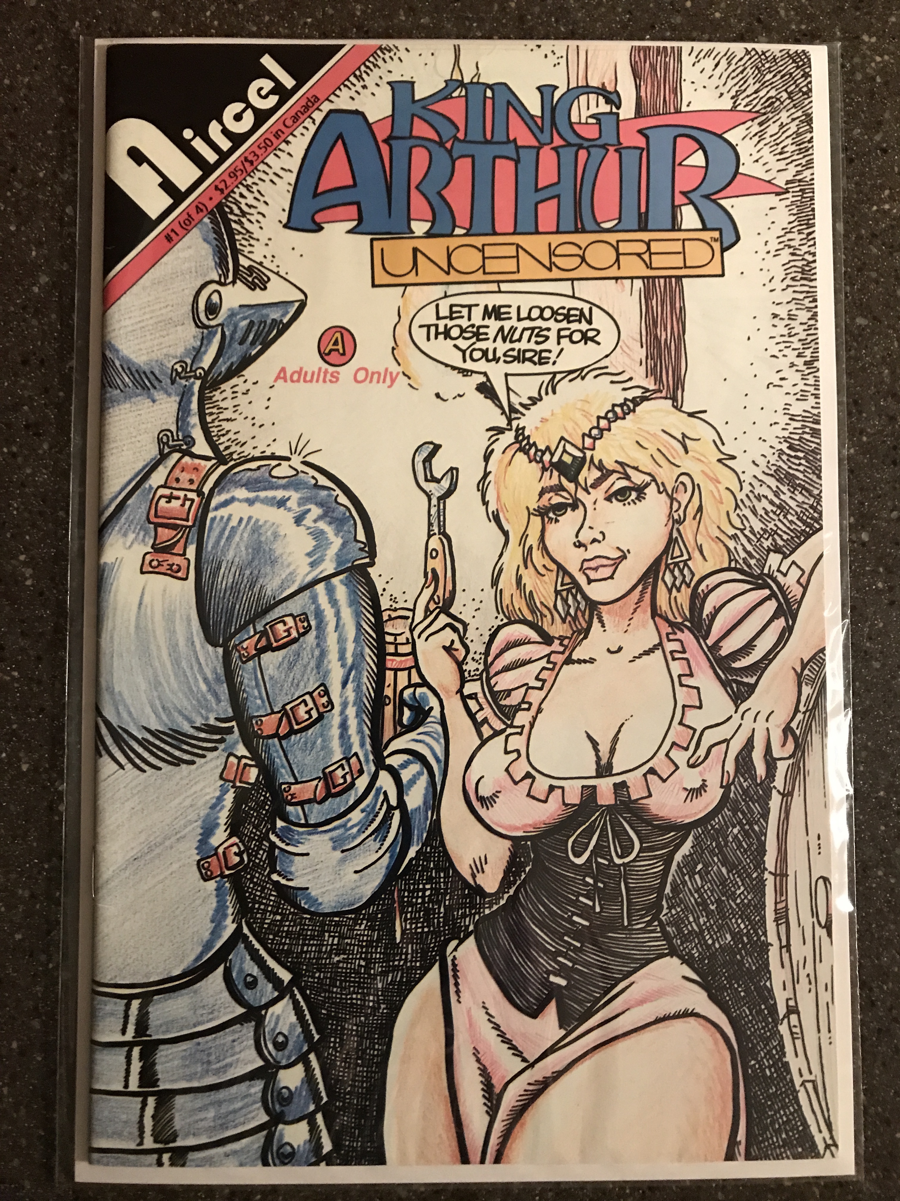 King Arthur Uncensored Comic #1 Aircel Adults | Proxibid