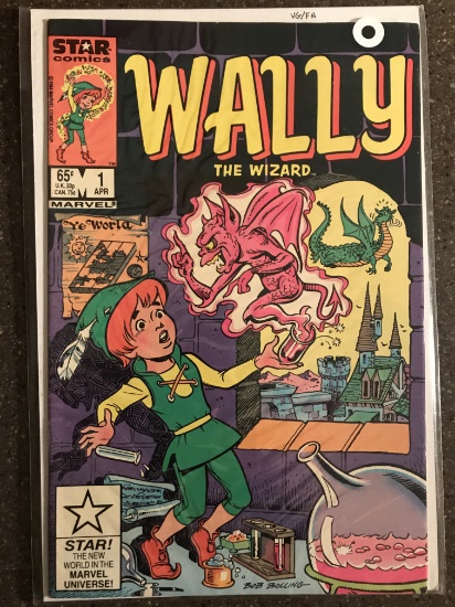 Wally The Wizard Comic #1 Star Comics Marvel 1985
