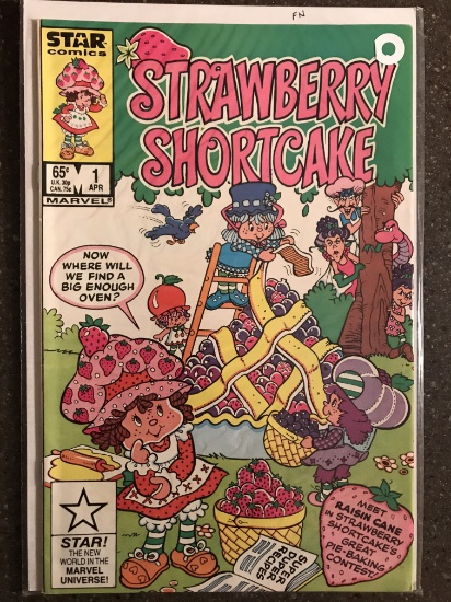 Strawberry Shortcake Comic #1 Star Comics Marvel 1985 Based on the Popular Toys