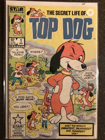 Top Dog Comic #1 Star Comics Marvel 1985