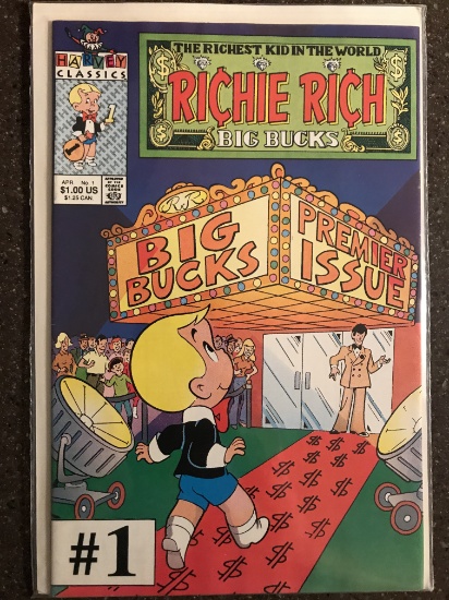 Richie Rich Big Bucks Comic #1 Harvey Comics