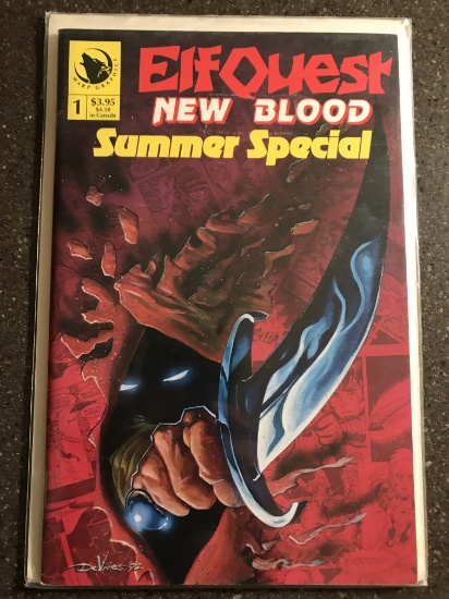 ElfQuest New Blood Comic #1 Warp Graphics Summer Special
