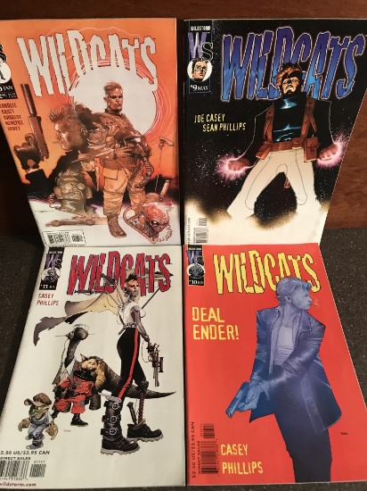 4 Wildcats Comics Wildstorm Comics #6, and #9-11