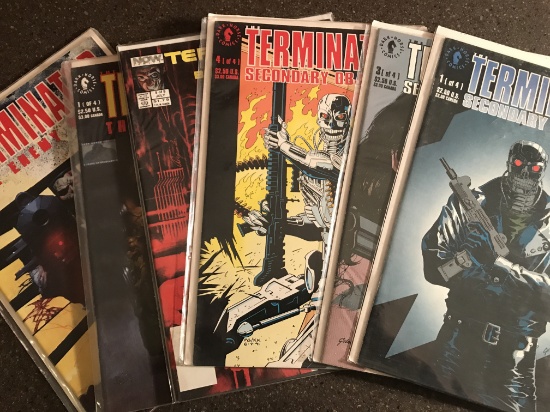 6 Terminator Comics Dark Horse Comics