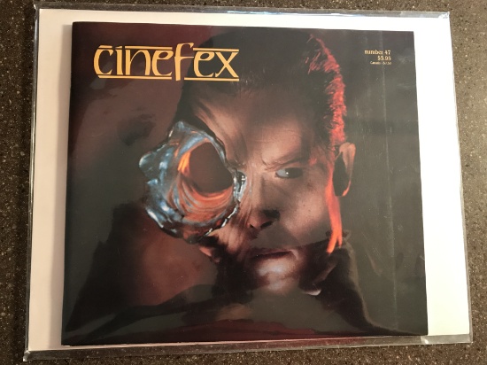 Cinefex #47 Movie FX Magazine Great Condition Terminator 2 James Cameron