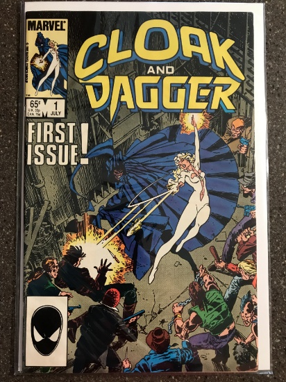 Cloak and Dagger Comic #1 Marvel Comics 1985 Bronze Age Comic Terry Austin