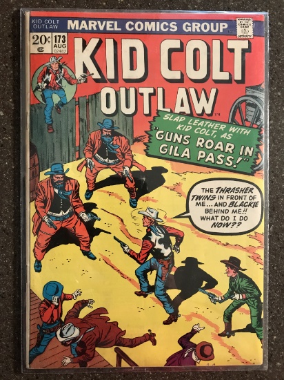 Kid Colt Outlaw Comic #173 Marvel 1973 Bronze Age Western Comic