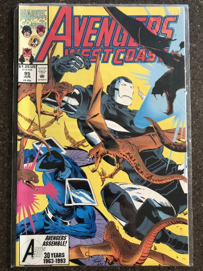 Avengers West Coast Comics #95 Marvel Comics Dark Hawk