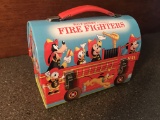 Walt Disney Character Fire Fighters Metal Lunchbox #24296 of 24500 Hallmark Disney