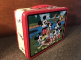 Mickey Mouse and Minnie Mouse Metal Lunchbox 1997 Series #2