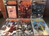 6 Transformers Comics War Within and Head Masters