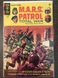 MARS Patrol Total War Comic #10 Gold Key 1969 Silver Age KEY LAST ISSUE Painted Cover