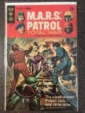 MARS Patrol Total War Comic #9 Gold Key 1969 Silver Age Comic Painted Cover