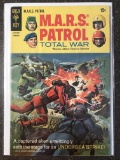 MARS Patrol Total War Comic #8 Gold Key 1969 Silver Age Comic Painted Cover
