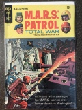MARS Patrol Total War Comic #6 Gold Key 1968 Silver Age Comic Painted Cover