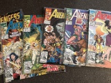 6 Avengers Comics Marvel #348-349, 352, 356-358 Thor Vision Hercules Black Panther Darkhawk