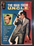 Man From UNCLE Comic #8 Gold Key Photo Cover TV Show 1966 Silver Age Napoleon Solo