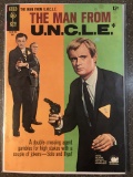Man From UNCLE Comic #12 Gold Key Photo Cover TV Show 1967 Silver Age Napoleon Solo