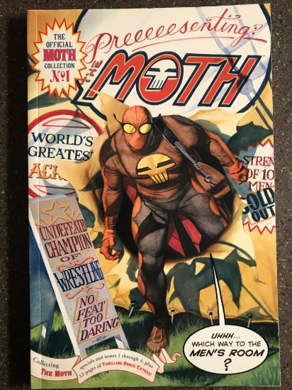 The Moth Vol 1 TPB Rocket Comics Graphic Novel Collects Moth Special (2004) and Moth (2004) #1-4