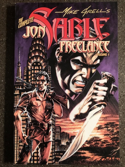 Complete Jon Sable Freelance Vol 1 TPB IDW Graphic Novel Collects (1983-1988) #1-6