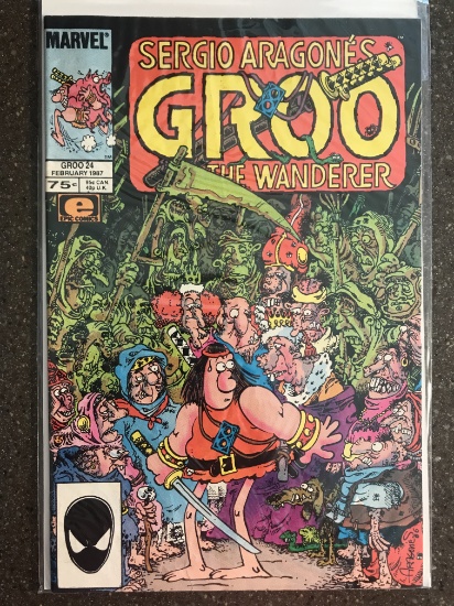 Groo #24 Epic Comics 1986 Modern Age Sergio Aragones