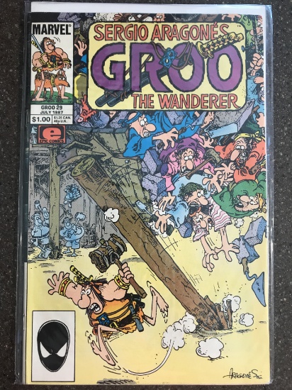 Groo # 29 Epic Comic 1987 Modern Age Sergio Aragones KEY Rufferto