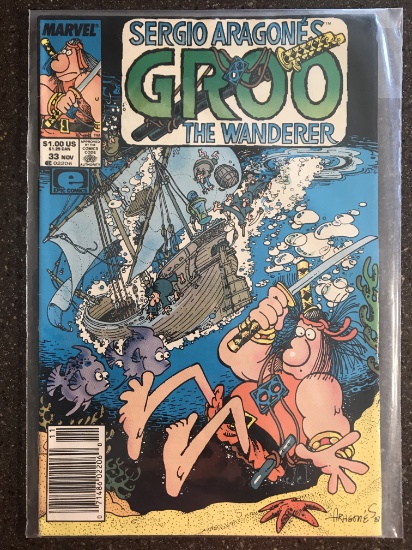 Groo # 33 Epic Comic 1987 Modern Age Sergio Aragones
