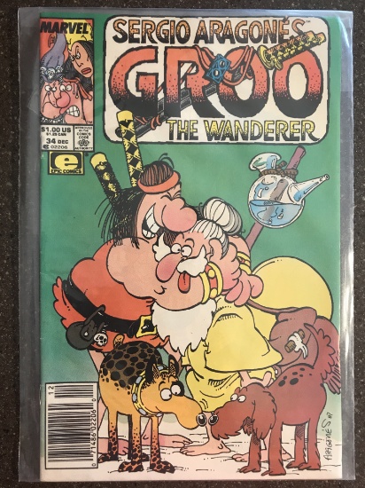 Groo # 34 Epic Comic 1987 Modern Age Sergio Aragones