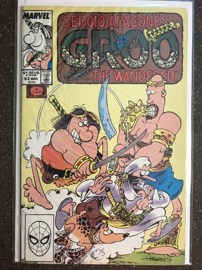 Groo #63 Epic Comic 1990 Modern Age Sergio Aragones