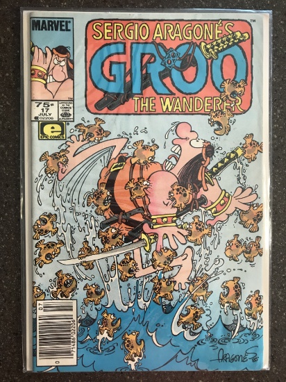 Groo #17 Epic Comics 1986 Modern Age Sergio Aragones
