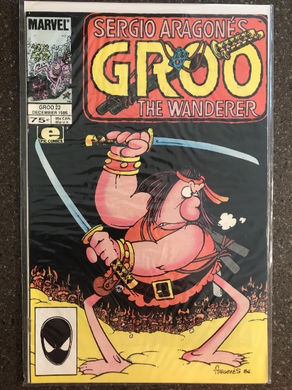 Groo #22 Epic Comics 1986 Modern Age Sergio Aragones