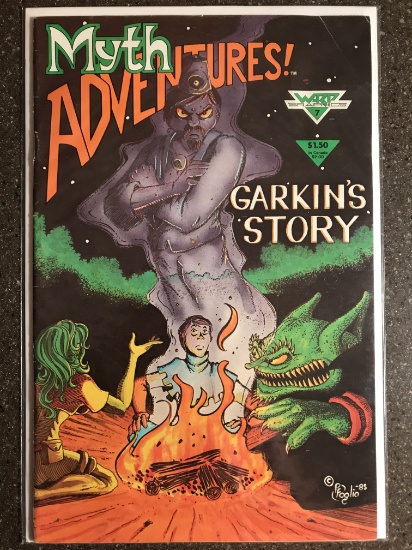 Myth Adventures Comic #7 Warp Graphics 1985 Robert Asprin Comic Size Phil Foglio Fantasy Adventure