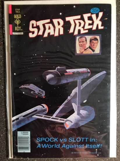 Star Trek Comic #55 Gold Key Comic 1978 Bronze Age TV Show Comic Science Fiction