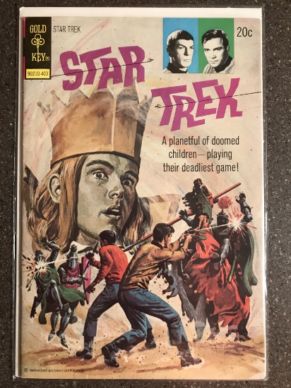 Star Trek Comic #23 Gold Key Comic 1974 Bronze Age TV Show Comic Science Fiction Photo Cover