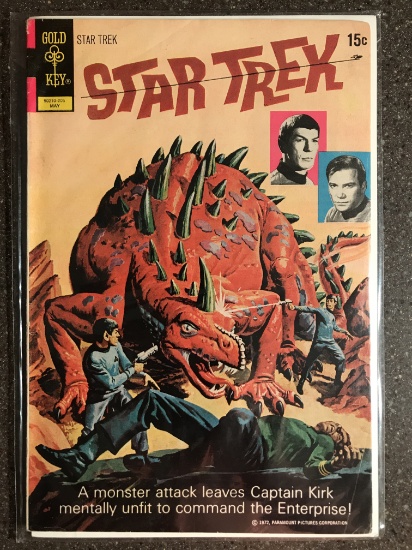 Star Trek Comic #14 Gold Key Comic 1972 Bronze Age TV Show Comic Science Fiction Photo Cover