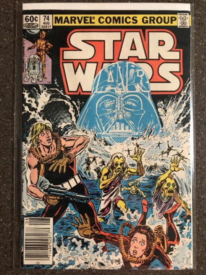 Star Wars Comic #74 Marvel Comic 1983 Bronze Age Science Fiction