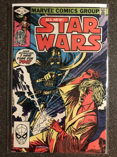 Star Wars Comic #63 Marvel Comic 1982 Bronze Age Science Fiction