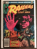 Raiders of the Lost Ark #1 Marvel Comics 1981 Bronze Age Movie Adaptation