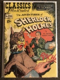 Classics Illustrated The Adventures of Sherlock Holmes #33-4A 1947 GOLDEN AGE Sir Arthur Conan Doyle