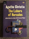 The Labors of Hercules 4620 Dell Agatha Christie 1964 Paperback Mystery Pulp Fiction Noir