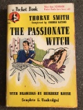 The Passionate Witch 401 Pocket Book Thorne Smith 1946 Paperback Mystery Pulp Fiction Noir