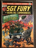 Sgt. Fury and his Howling Commandos Comic #113 Marvel 1973 Bronze Age War Comic