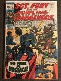 Sgt. Fury and his Howling Commandos Comic #80 Marvel 1970 Bronze Age War Comic Stan Lee Script
